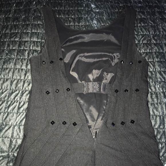 BEBE black midi dress - Picture 3 of 3